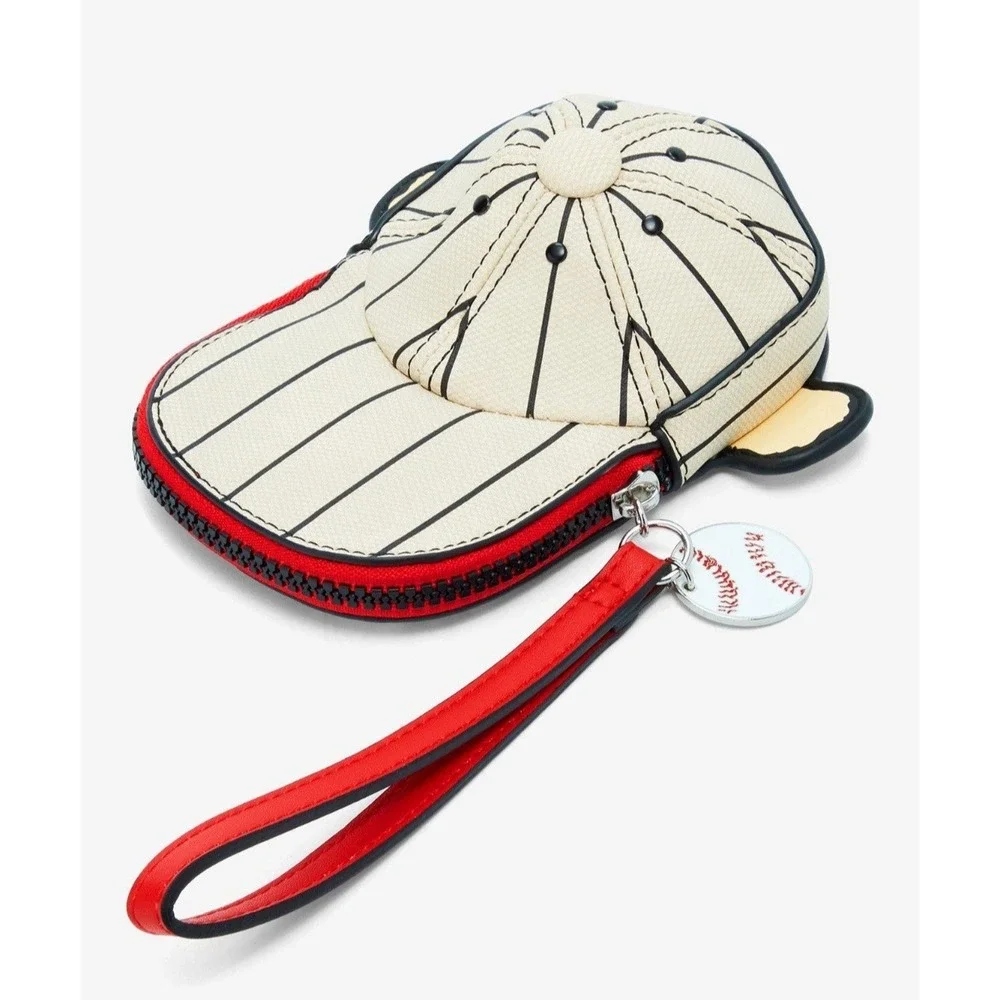 NEW Peanuts Snoopy Charlie Brown Baseball Striped 
